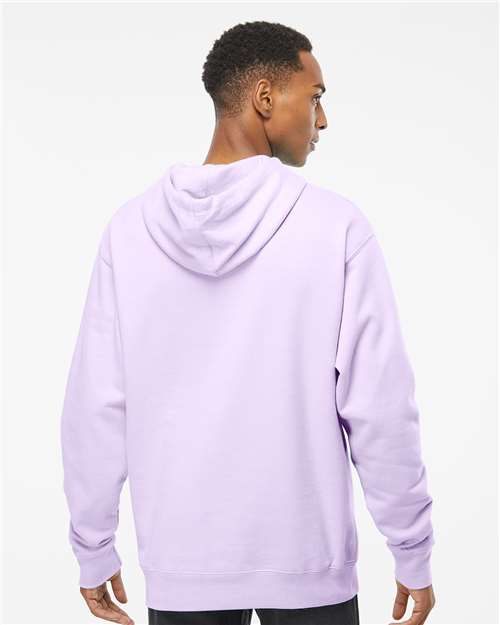 Midweight Hooded Sweatshirt - OnModelBack - B23676212 - Lavender