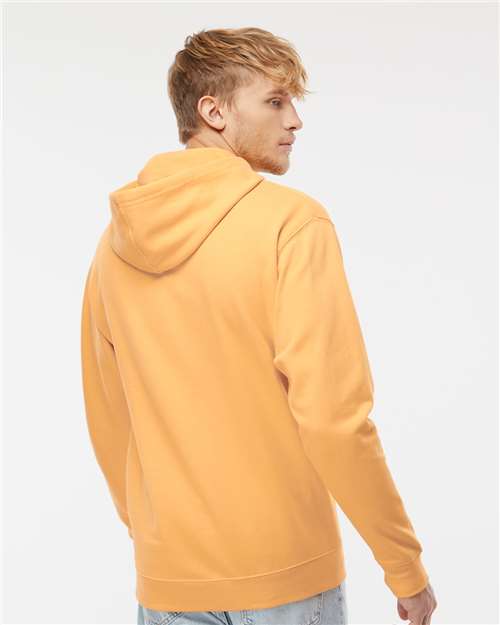 Midweight Hooded Sweatshirt - OnModelBack - B23676323 - Peach