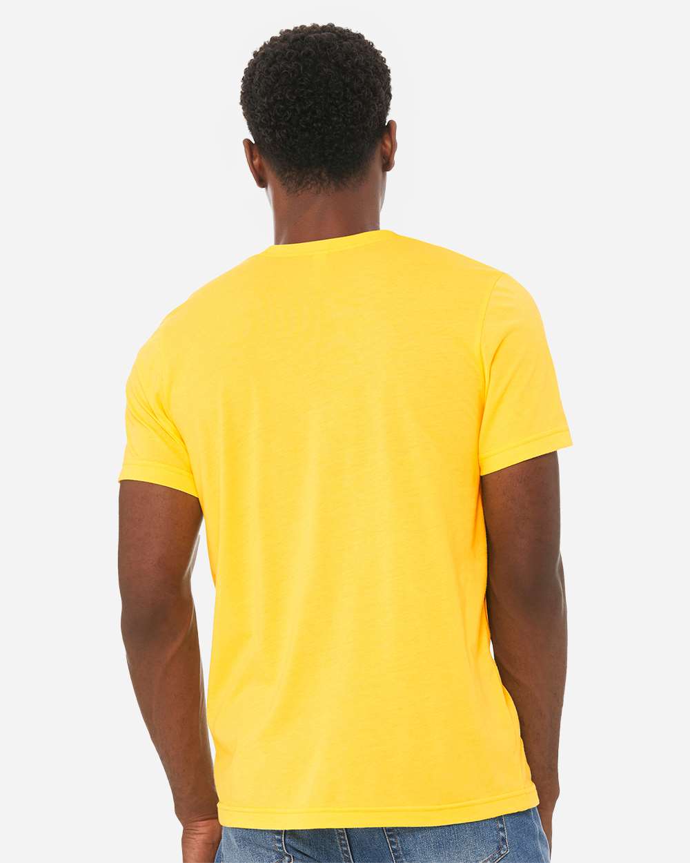 CVC Jersey Tee - OnModelBack - B00706402 - Heather Yellow
