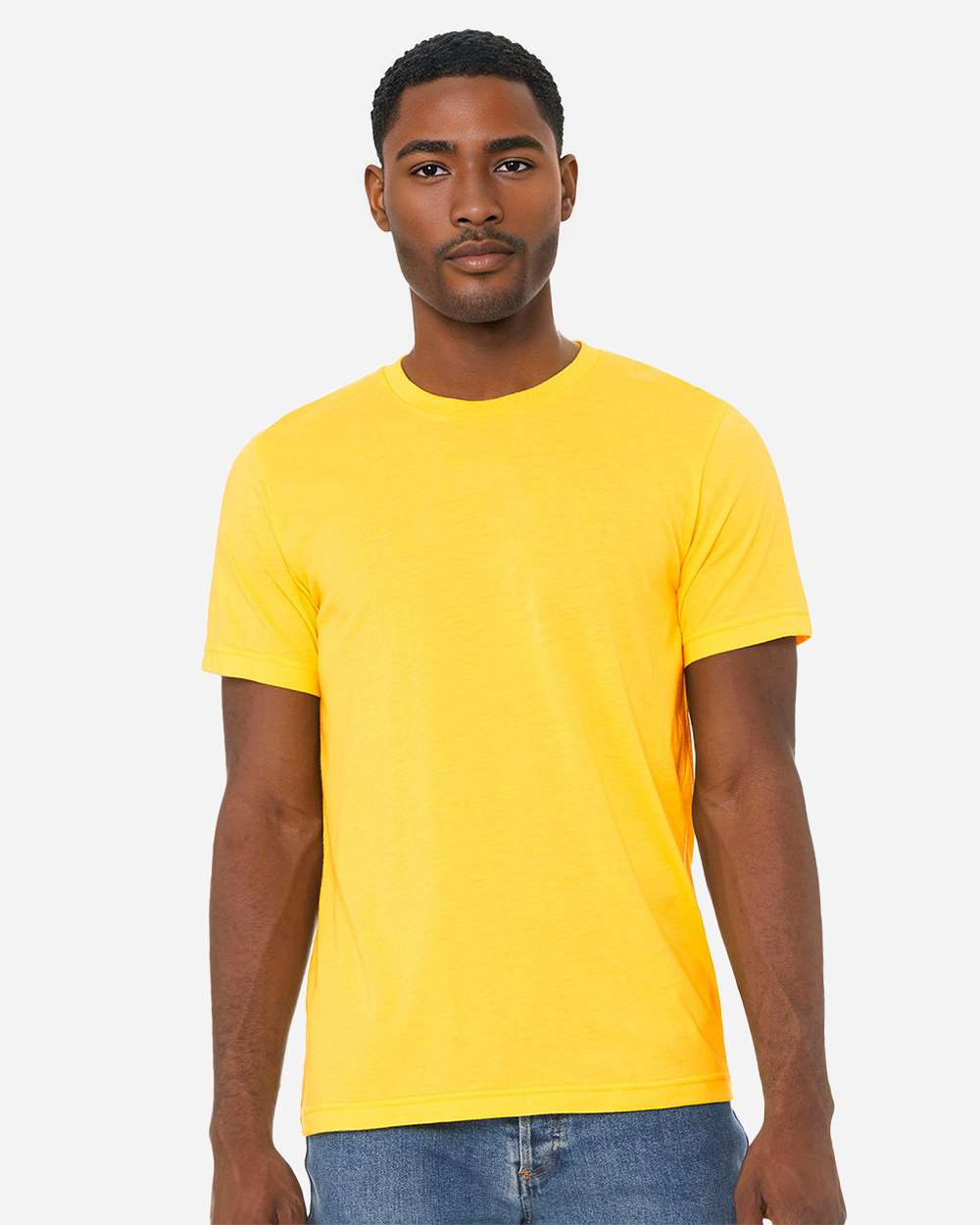 CVC Jersey Tee - OnModelFront - B00706402 - Heather Yellow