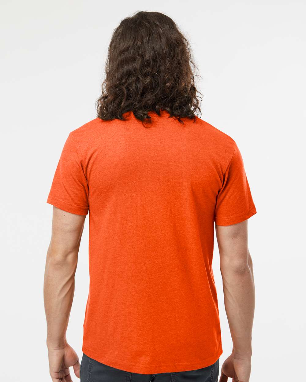Fine Jersey Tee - OnModelBack - B00638043 - Vintage Orange