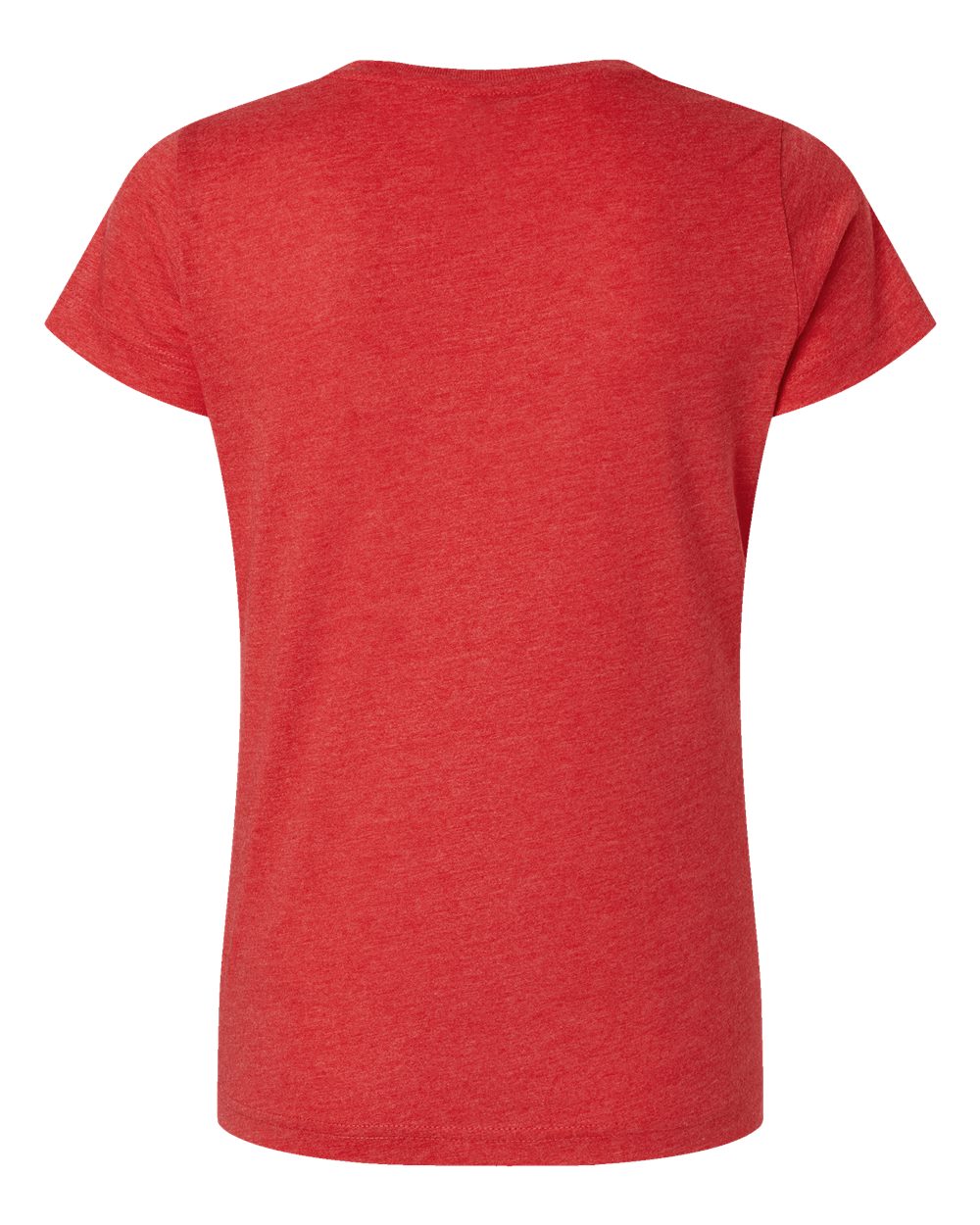 Women's Fine Jersey Tee - Back - B87238713 - Vintage Red