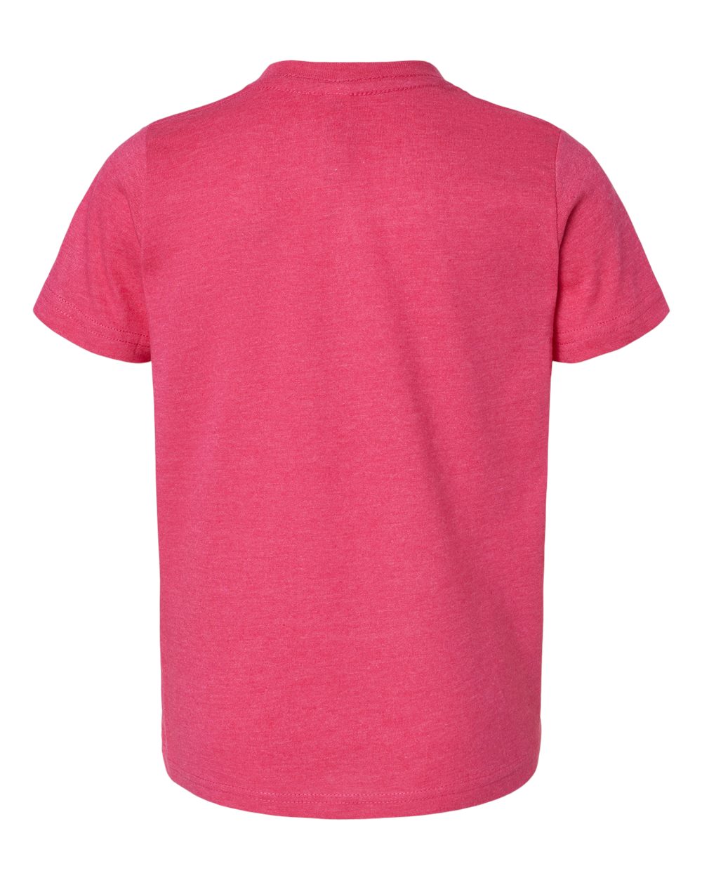 Toddler Fine Jersey Tee - Back - B31838363 - Vintage Hot Pink