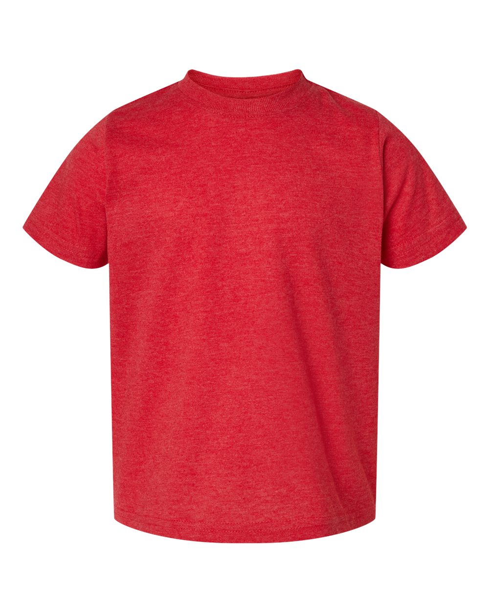 Toddler Fine Jersey Tee - Front - B31838713 - Vintage Red