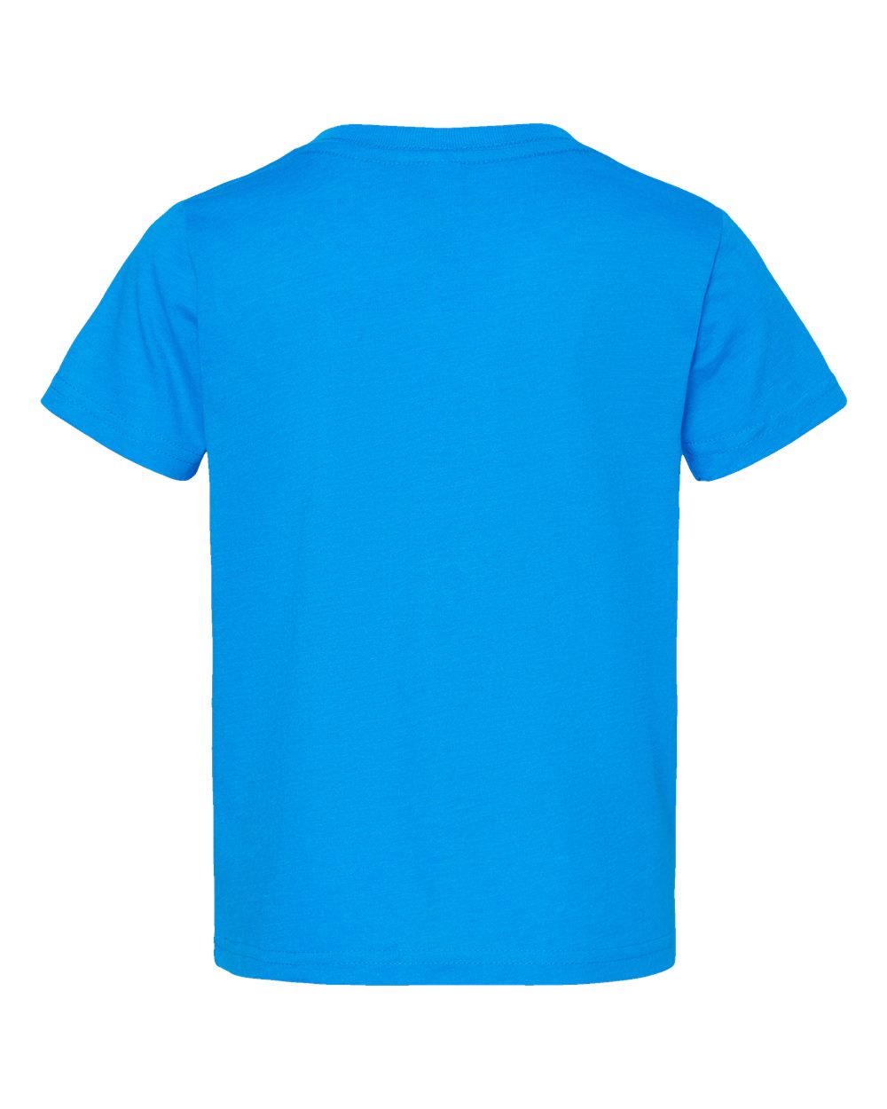 Toddler Fine Jersey Tee - Back - B31838765 - Vintage Turquoise