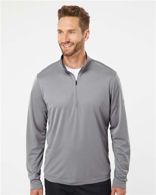 Lightweight Quarter-Zip Pullover - OnModelFront - B01153582 - Grey Three
