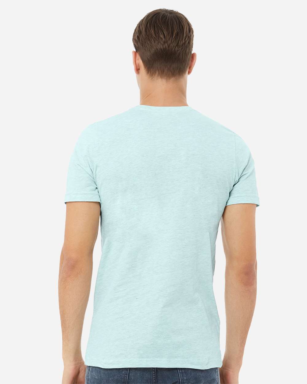 CVC Jersey Tee - OnModelBack - B00706272 - Heather Prism Ice Blue