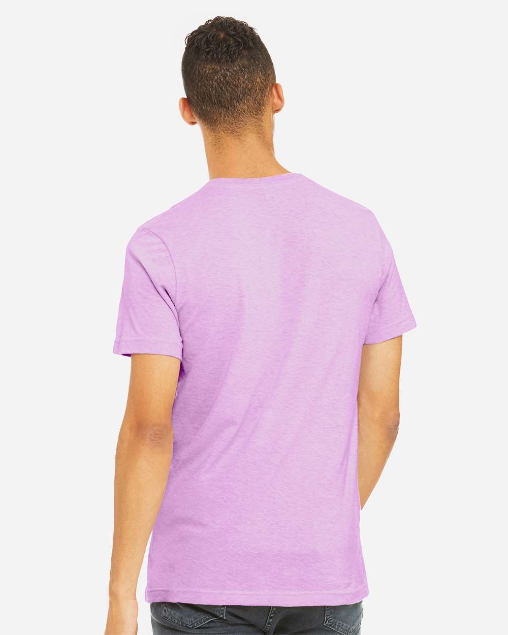 CVC Jersey Tee - OnModelBack - B00706282 - Heather Prism Lilac