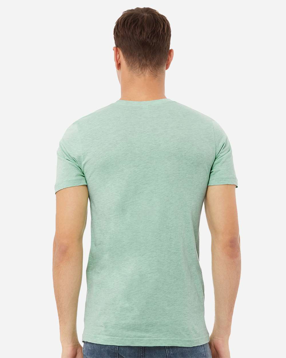 CVC Jersey Tee - OnModelBack - B00706292 - Heather Prism Mint