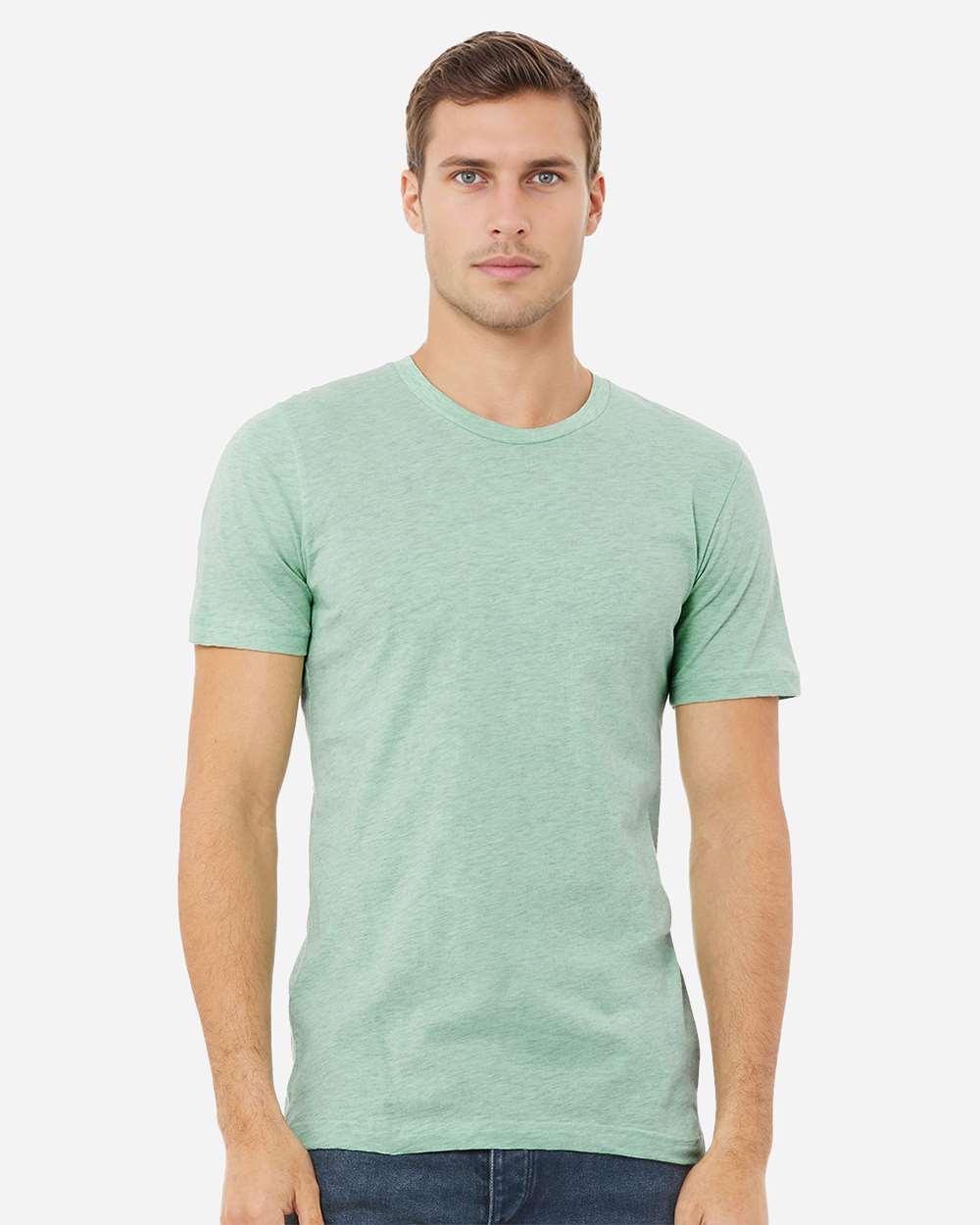 CVC Jersey Tee - OnModelFront - B00706292 - Heather Prism Mint