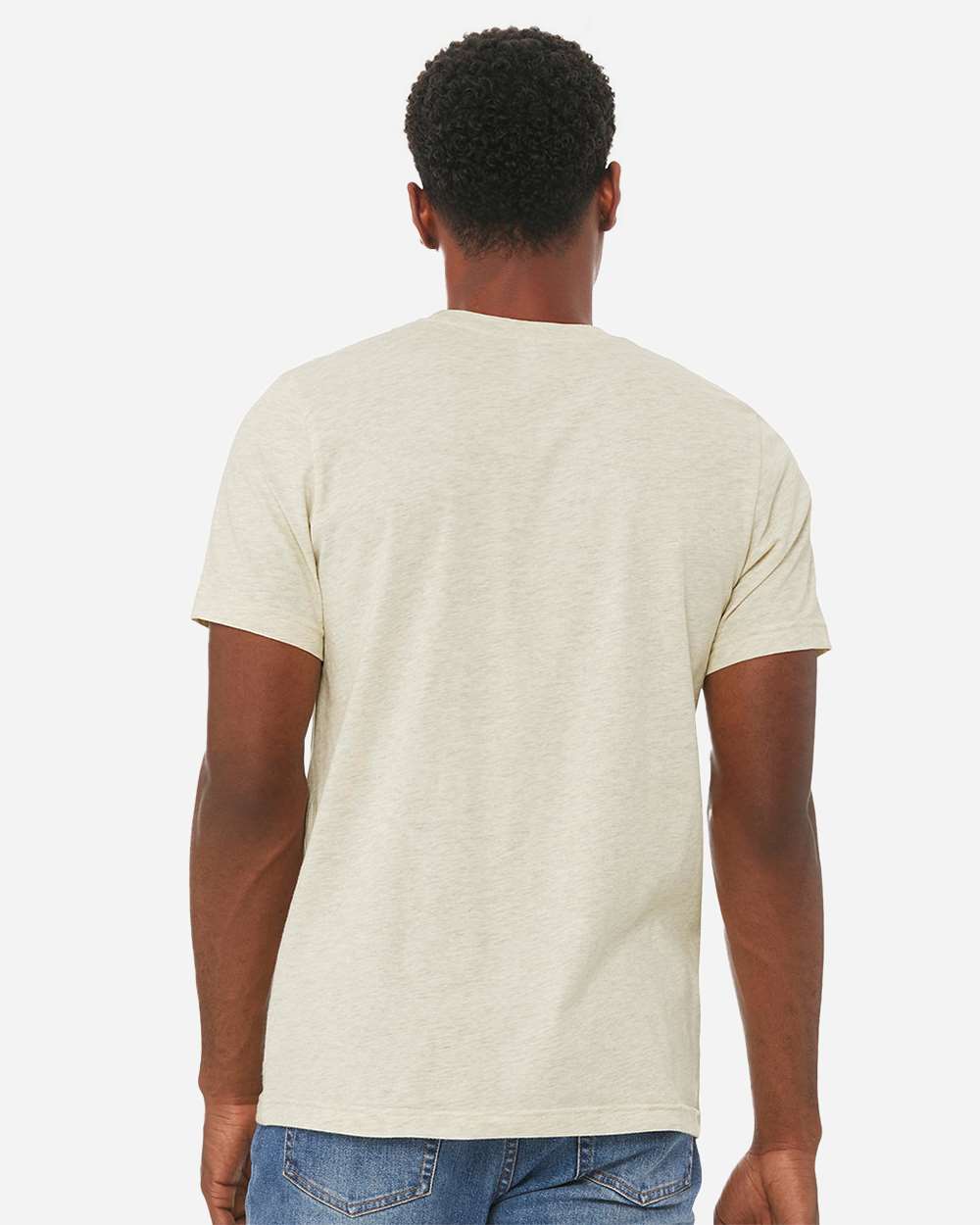CVC Jersey Tee - OnModelBack - B00706242 - Heather Prism Natural