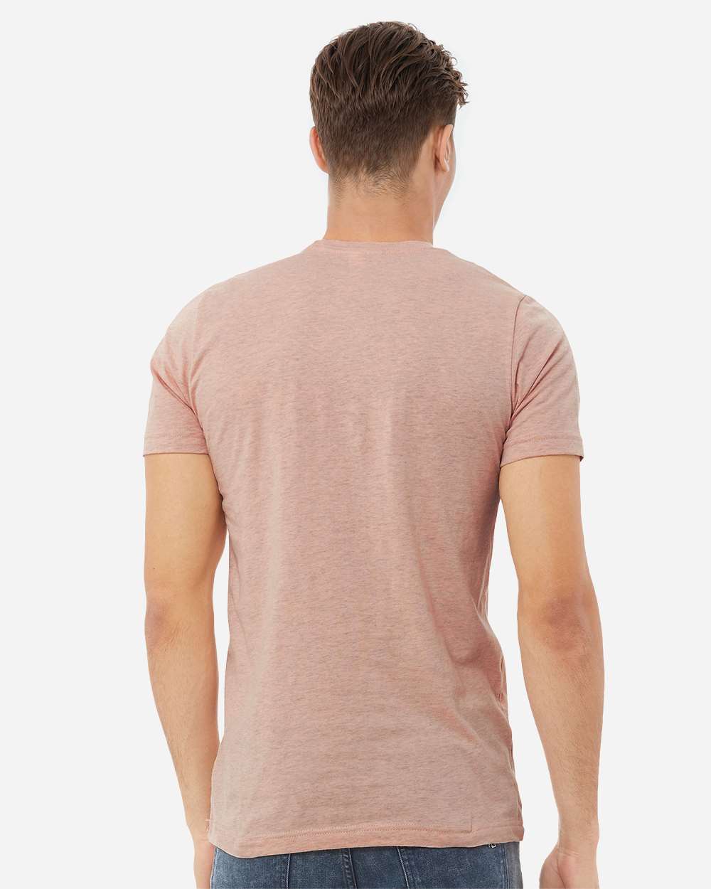 CVC Jersey Tee - OnModelBack - B00706342 - Heather Prism Peach