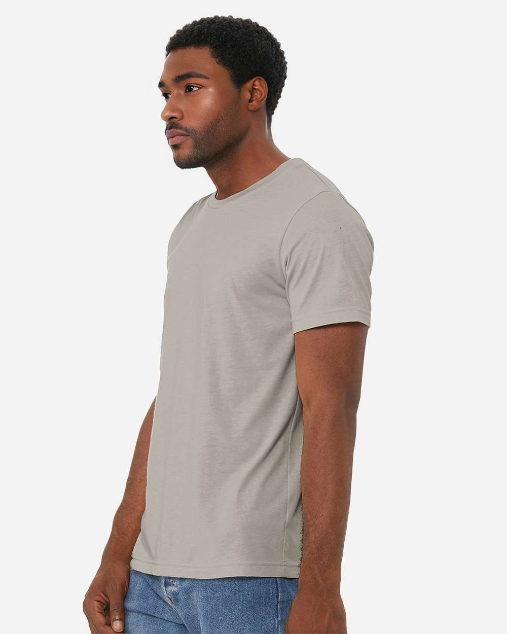 CVC Jersey Tee - OnModelSide - B00706642 - Heather Stone