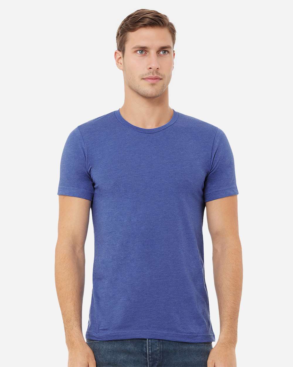 CVC Jersey Tee - OnModelFront - B00706782 - Heather True Royal