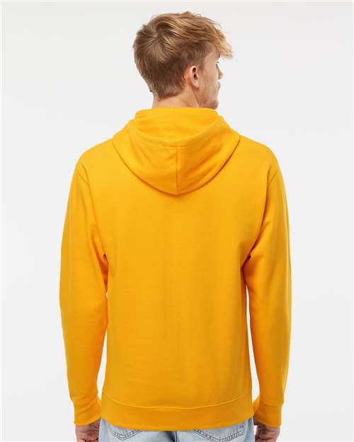 Midweight Hooded Sweatshirt - OnModelBack - B23676122 - Gold