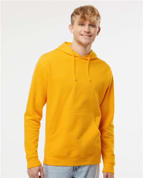 Midweight Hooded Sweatshirt - OnModelFront - B23676122 - Gold