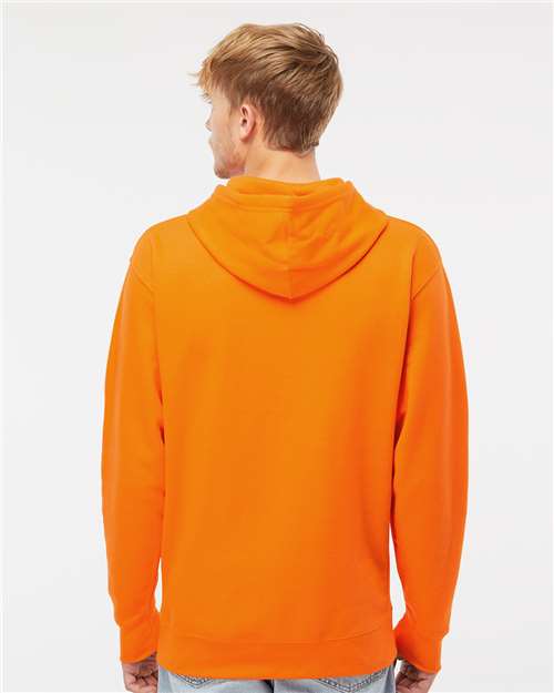 Midweight Hooded Sweatshirt - OnModelBack - B23676663 - Safety Orange