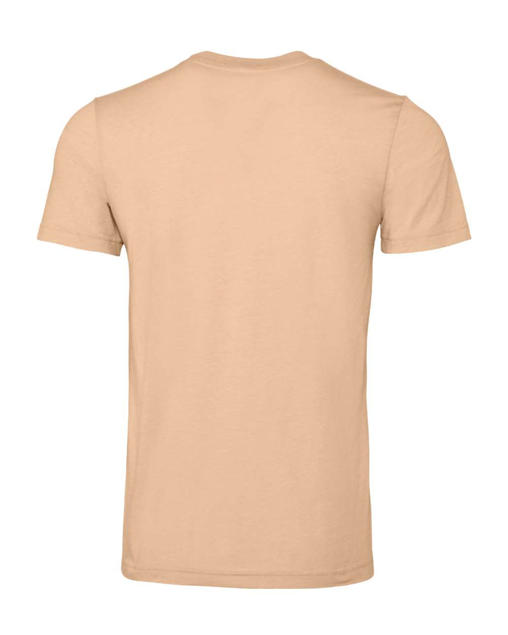 CVC Jersey Tee - Back - B00706032 - Heather Sand Dune