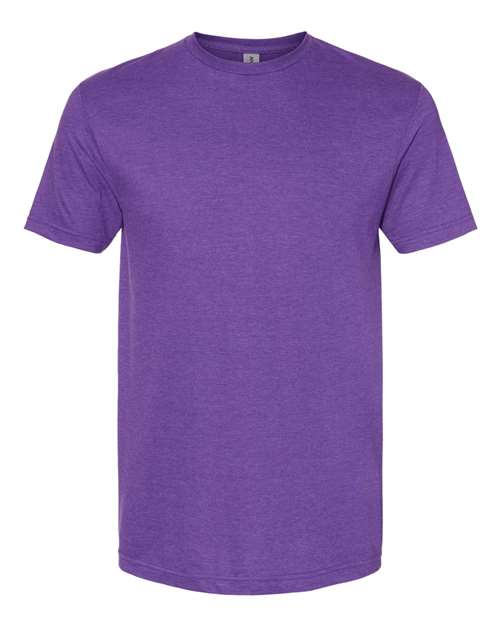 Softstyle® CVC T-Shirt - Front - B00260673 - Amethyst
