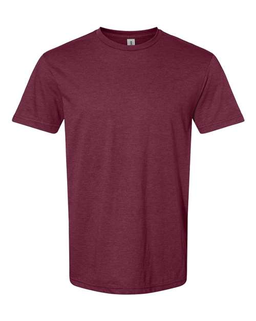 Softstyle® CVC T-Shirt - Front - B00260533 - Maroon Mist