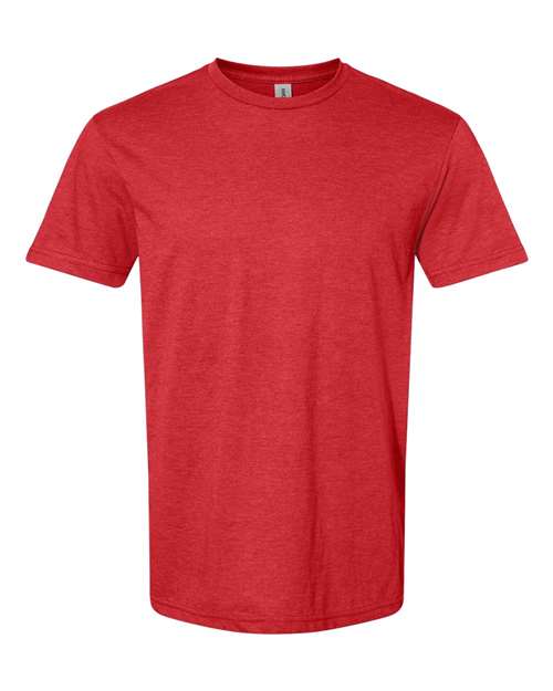 Softstyle® CVC T-Shirt - Front - B00260703 - Red Mist