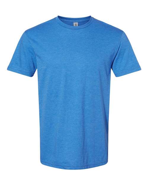 Softstyle® CVC T-Shirt - Front - B00260753 - Royal Mist