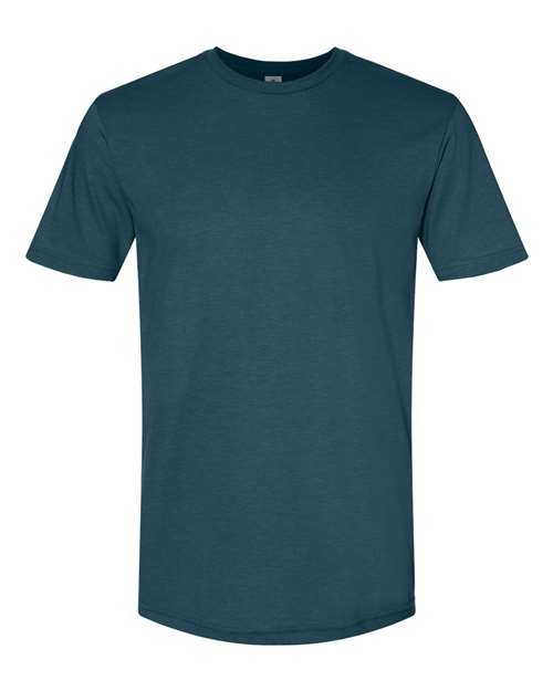 Softstyle® CVC T-Shirt - Front - B00260133 - Steel Blue