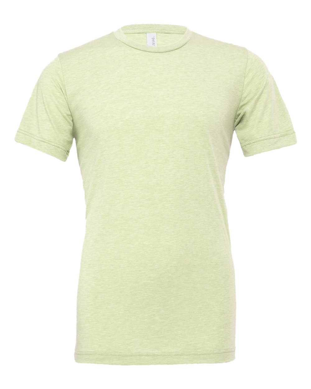 Triblend Tee - Front - B84706042 - Spring Green Triblend
