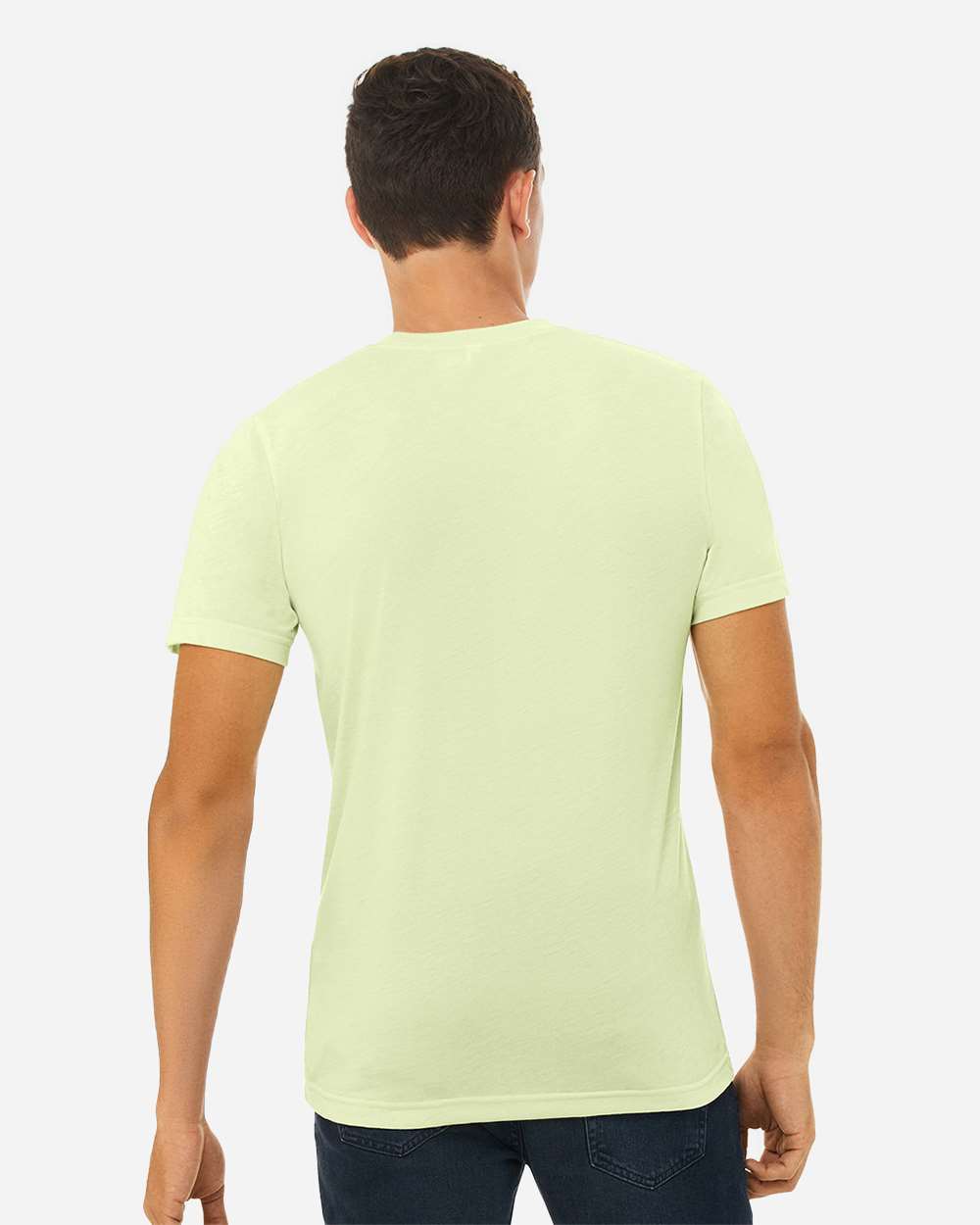 Triblend Tee - OnModelBack - B84706042 - Spring Green Triblend
