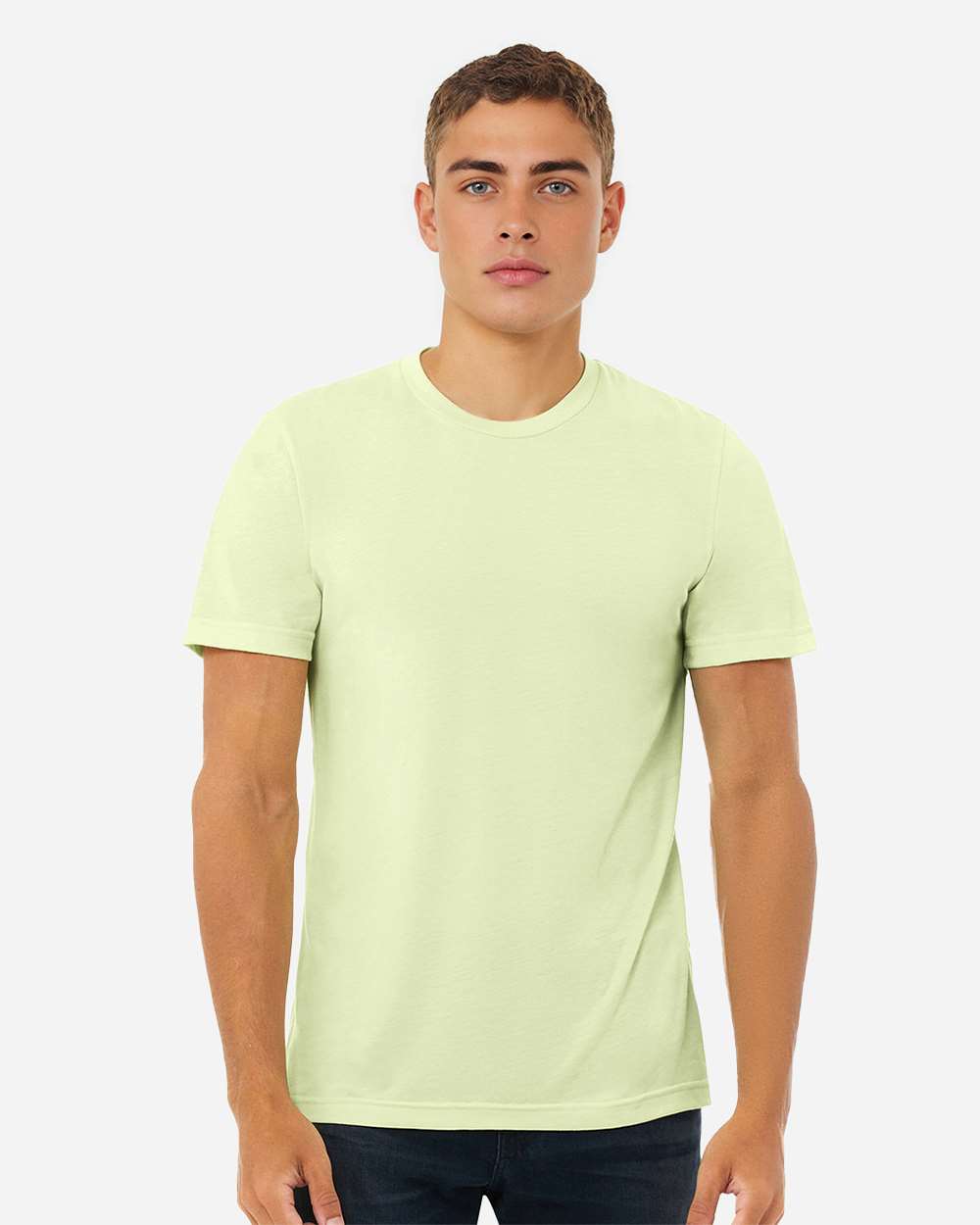 Triblend Tee - OnModelFront - B84706042 - Spring Green Triblend
