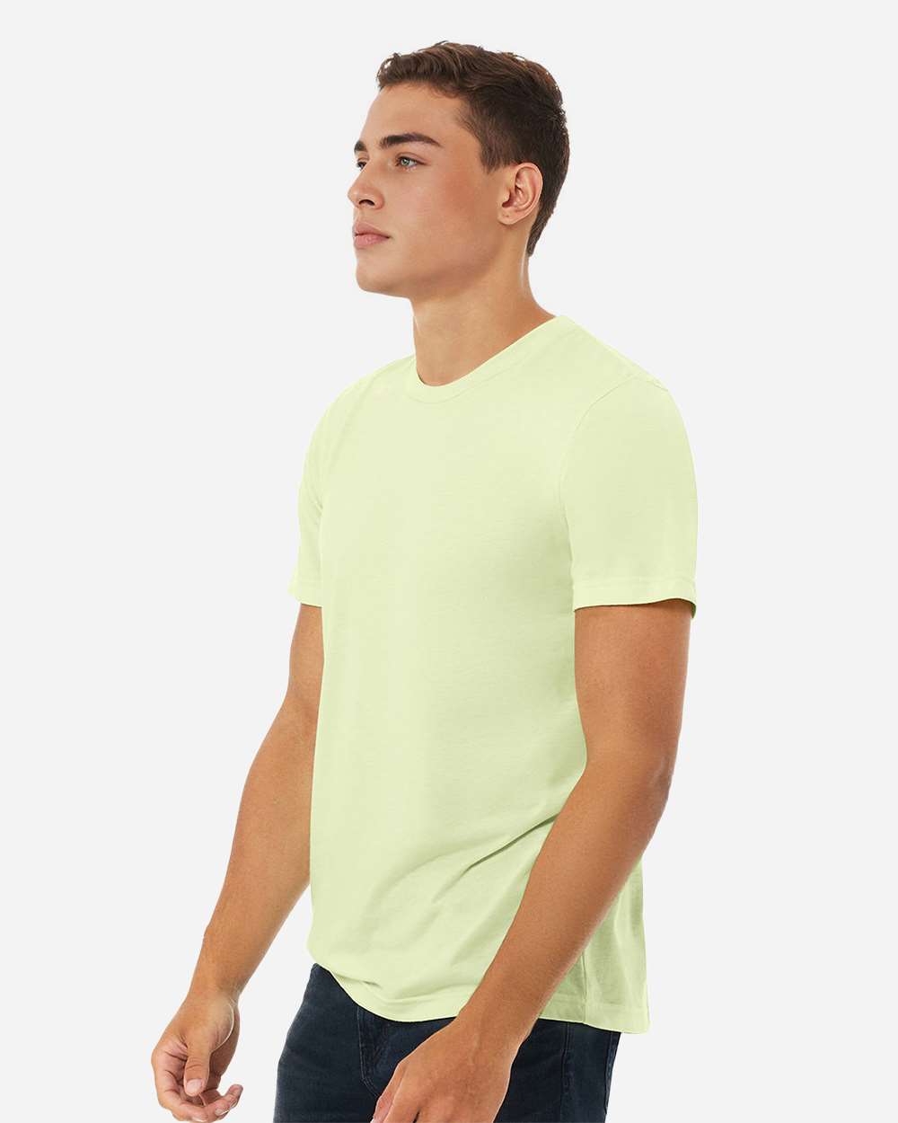 Triblend Tee - OnModelSide - B84706042 - Spring Green Triblend