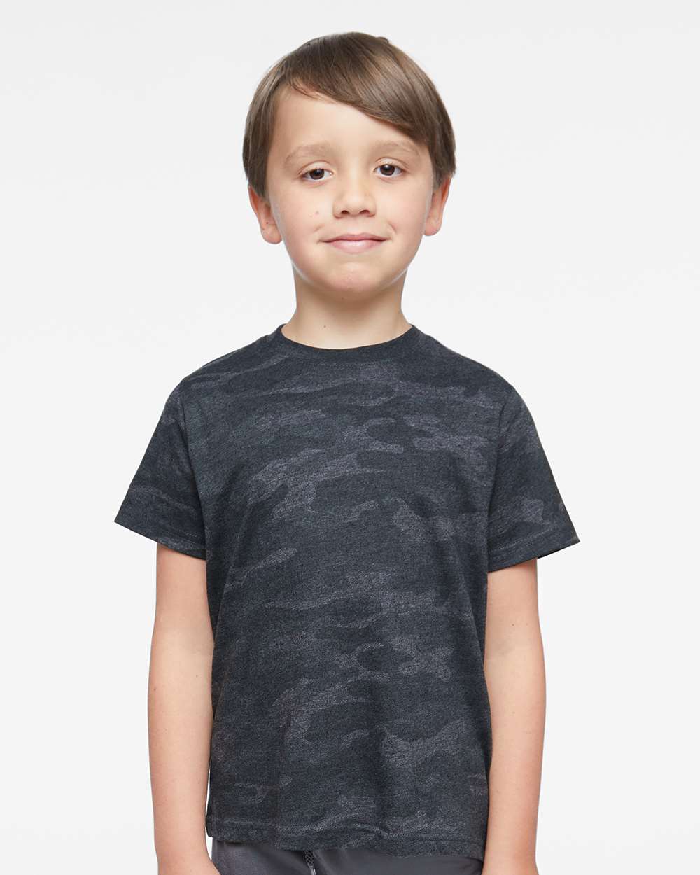Toddler Fine Jersey Tee - OnModelFront - B31838953 - Storm Camo