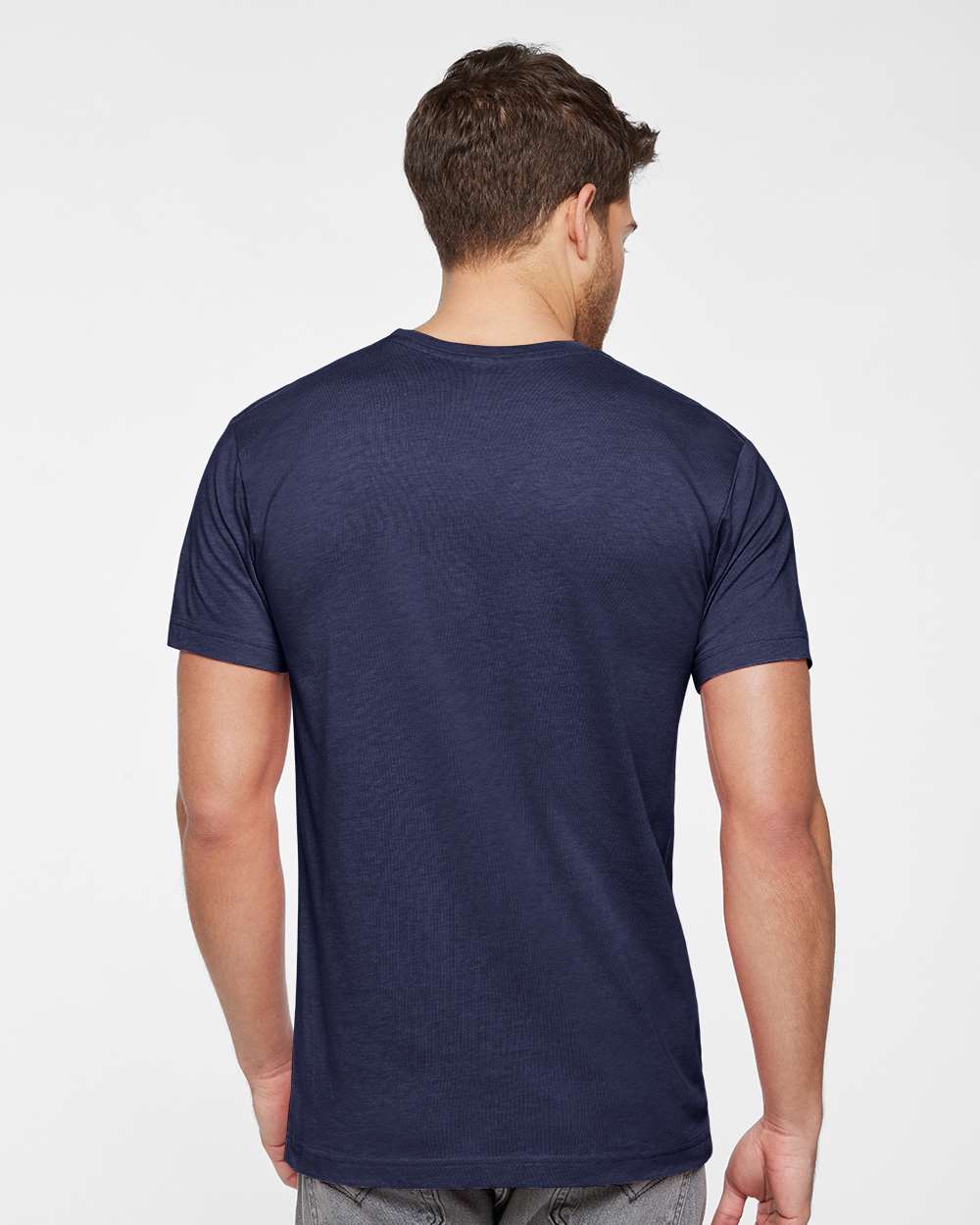 Fine Jersey Tee - OnModelBack - B00638413 - Vintage True Navy