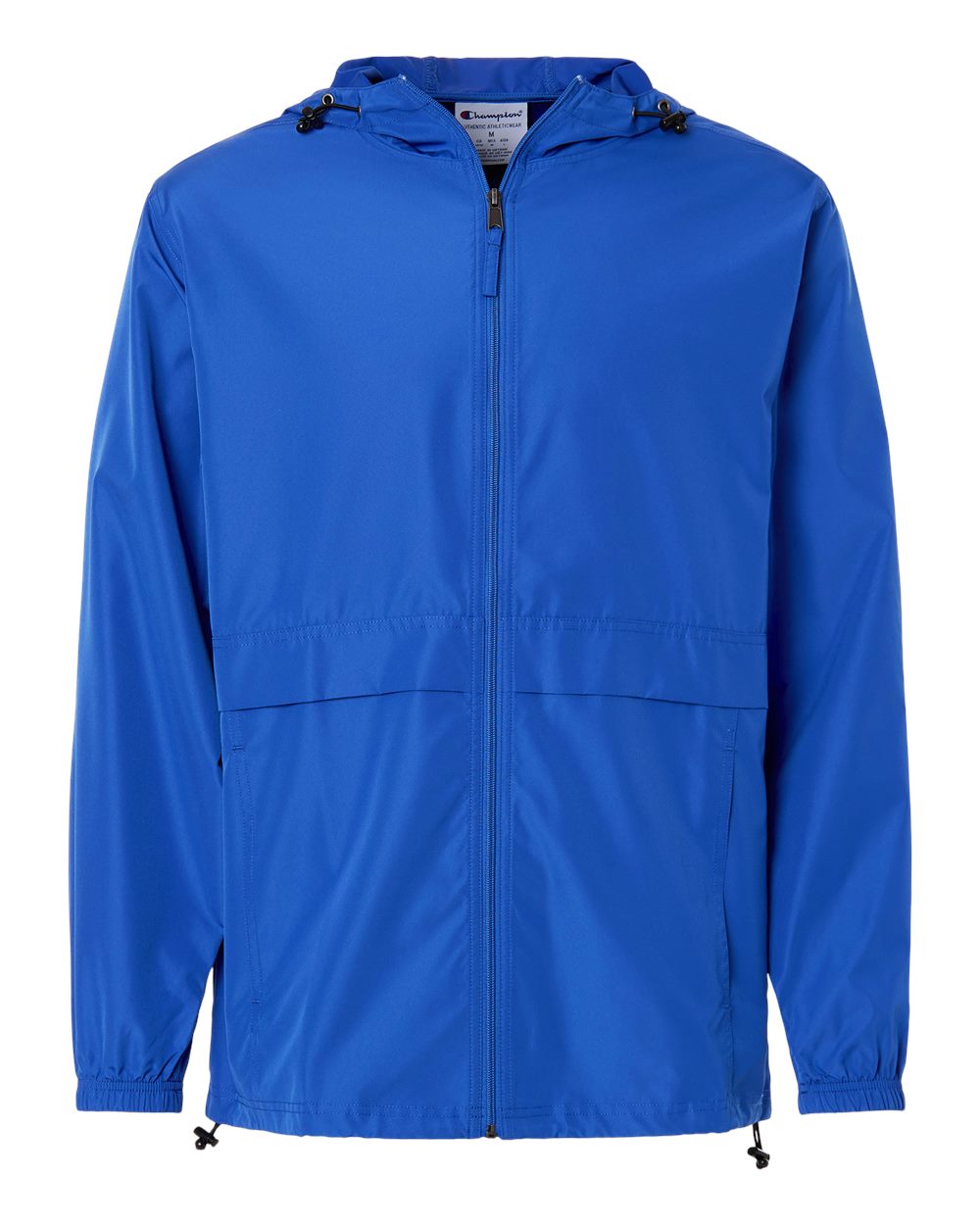 Full-Zip Anorak Jacket - Front - B63184753 - Royal Blue