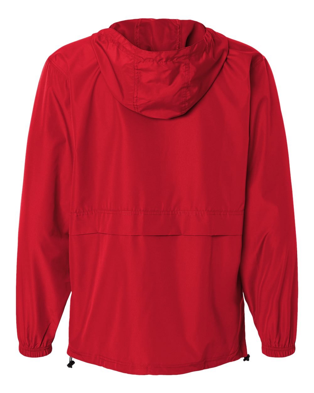 Full-Zip Anorak Jacket - Back - B63184703 - Scarlet