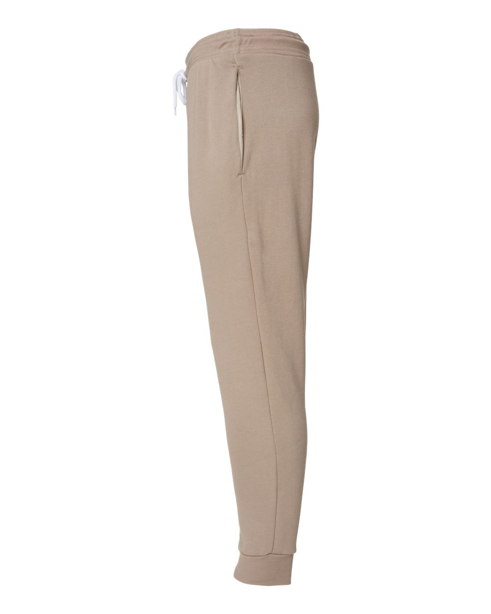 Unisex Sponge Fleece Jogger Sweatpants - DirectSide - B36806242 - Tan