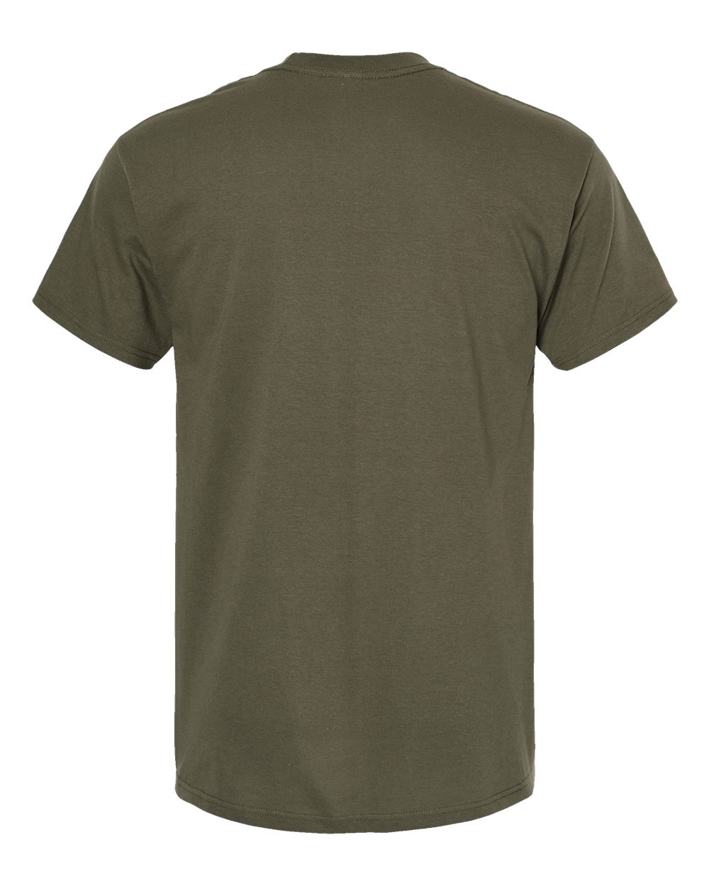 Gold Soft Touch T-Shirt - Back - B01542063 - Military Green