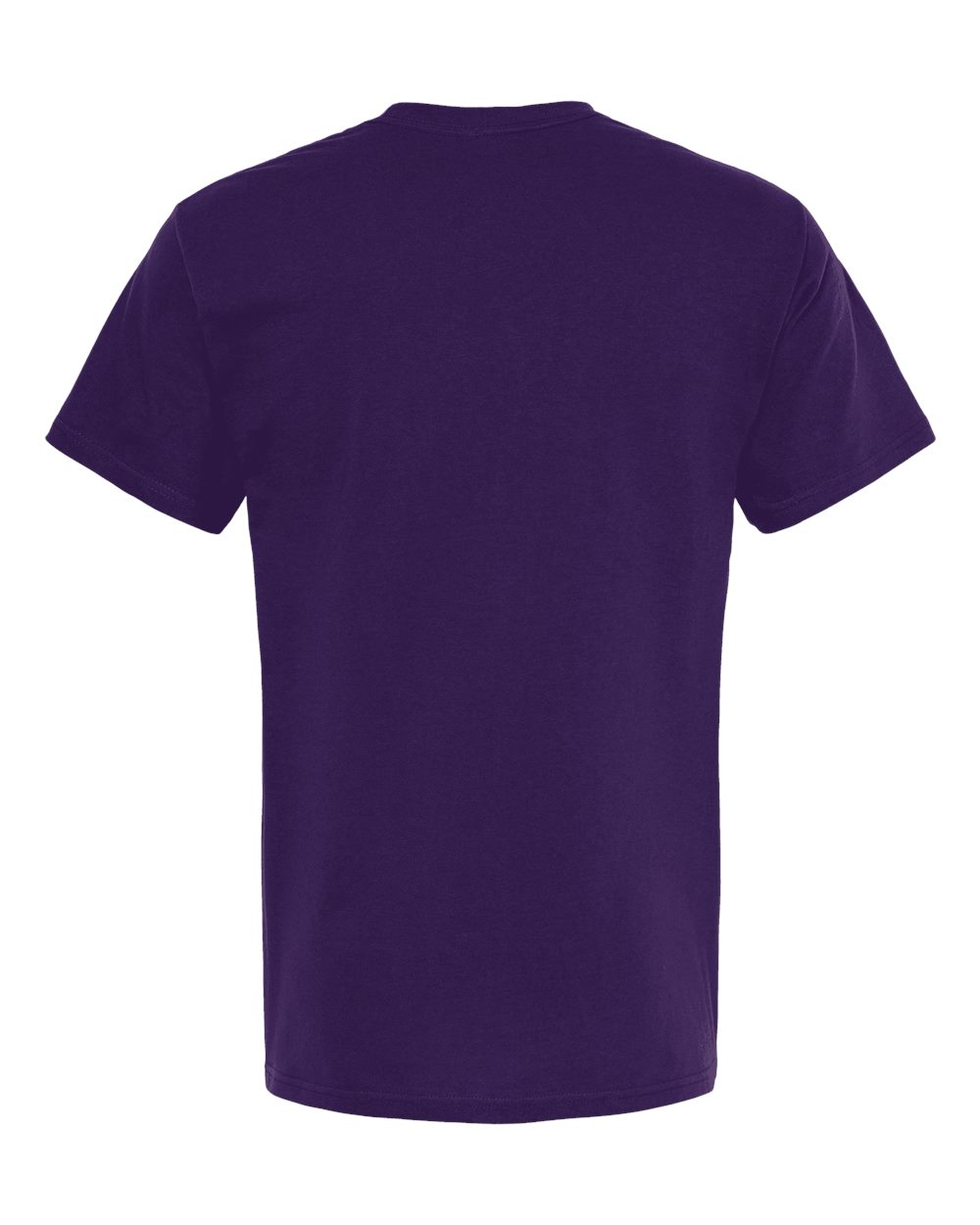 Gold Soft Touch T-Shirt - Back - B01542673 - Purple