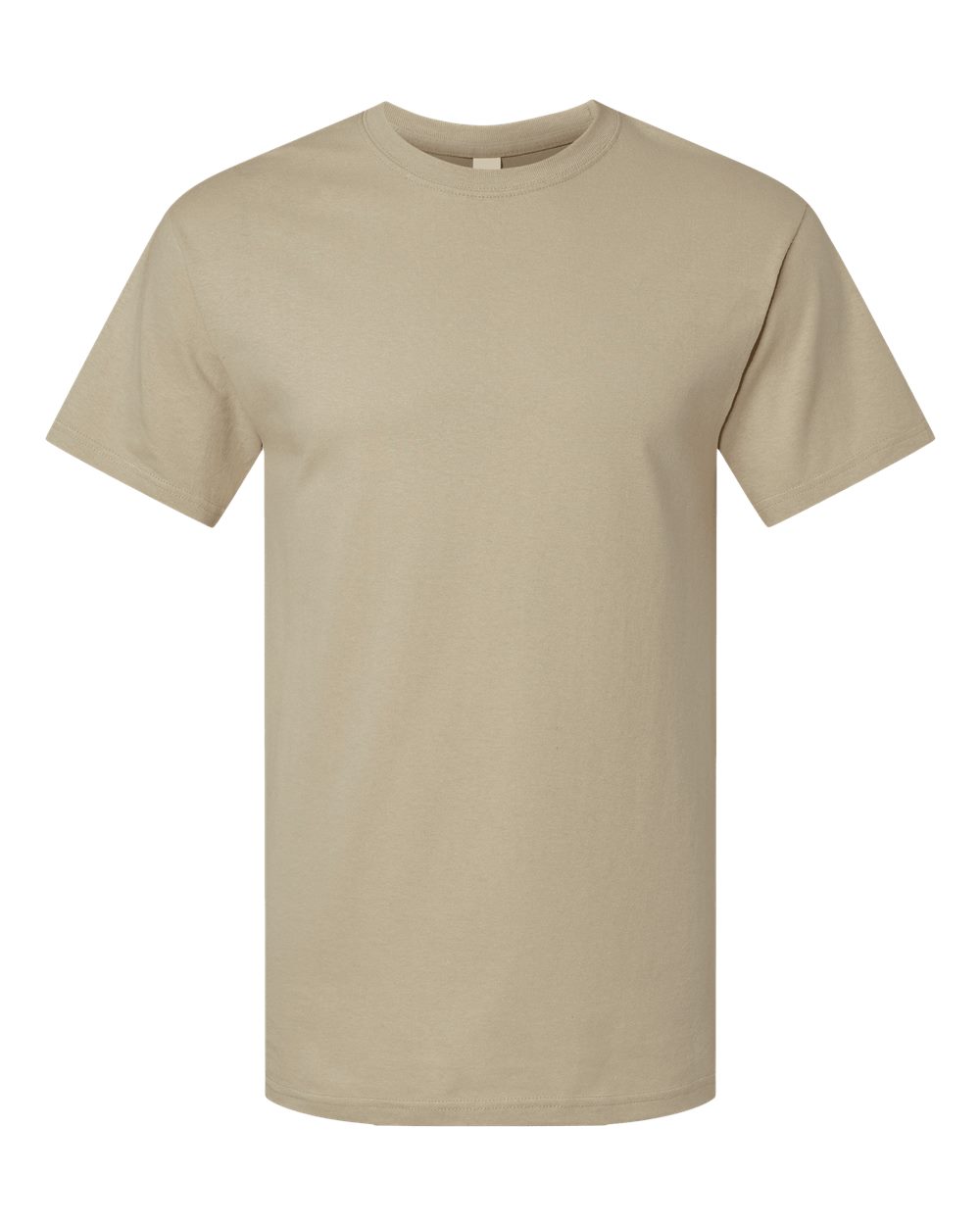 Gold Soft Touch T-Shirt - Front - B01542733 - Sand