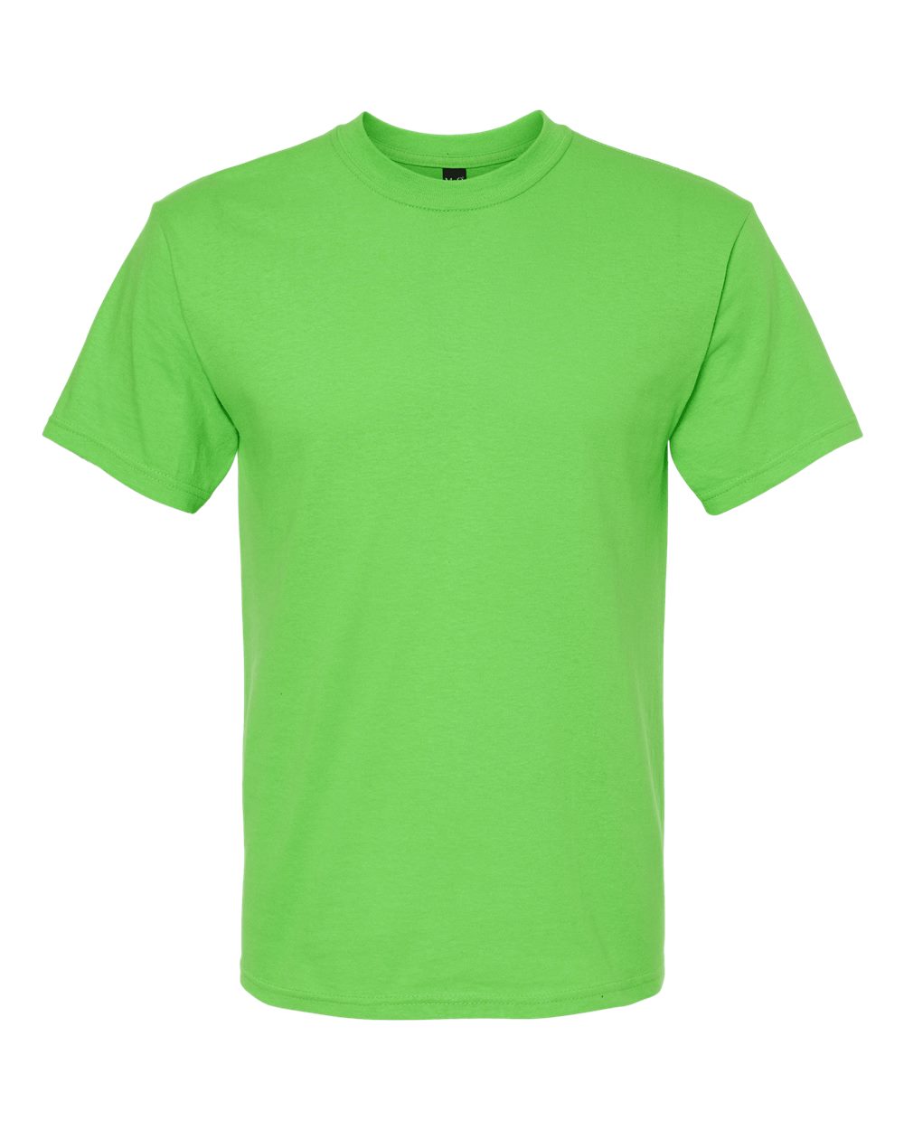 Gold Soft Touch T-Shirt - Front - B01542233 - Vivid Lime