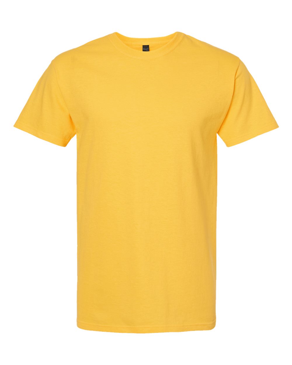 Gold Soft Touch T-Shirt - Front - B01542403 - Yellow