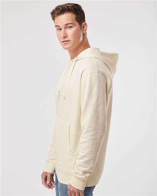Midweight Hooded Sweatshirt - OnModelSide - B23676243 - Bone