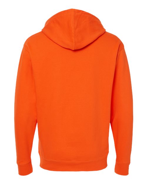 Midweight Hooded Sweatshirt - Back - B23676062 - Orange