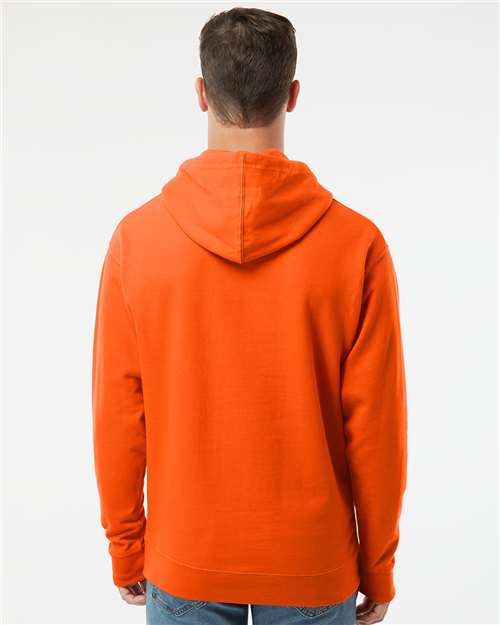 Midweight Hooded Sweatshirt - OnModelBack - B23676063 - Orange