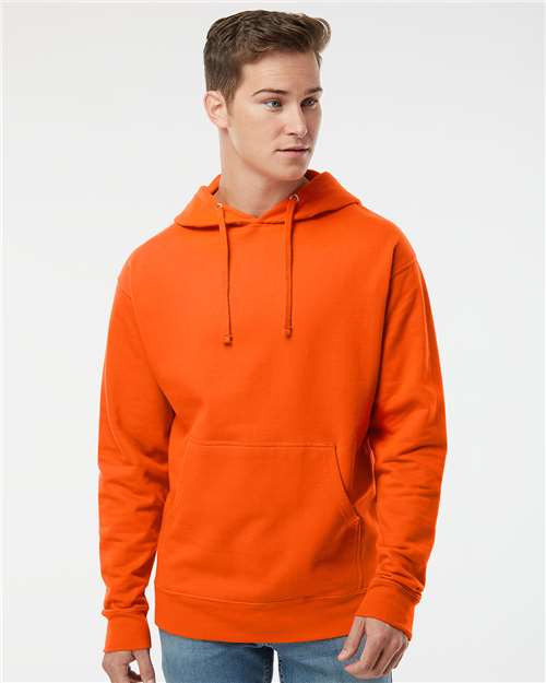 Midweight Hooded Sweatshirt - OnModelFront - B23676063 - Orange