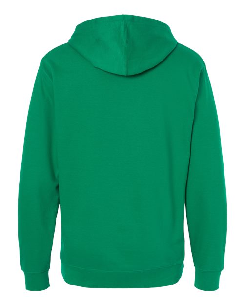 Midweight Hooded Sweatshirt - Back - B23676072 - Kelly Green