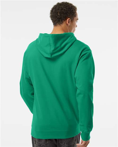 Midweight Hooded Sweatshirt - OnModelBack - B23676073 - Kelly Green