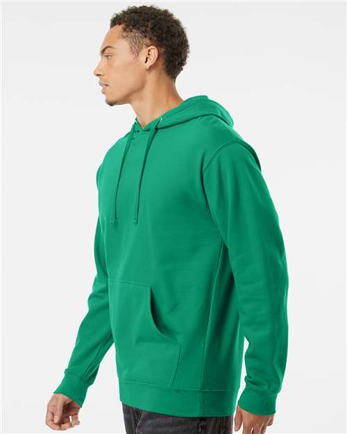 Midweight Hooded Sweatshirt - OnModelSide - B23676073 - Kelly Green