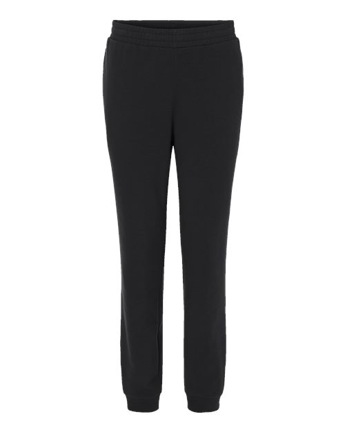 Unisex Fleece Joggers - Front - B04053507 - Black