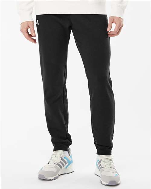 Unisex Fleece Joggers - OnModelFront - B04053507 - Black